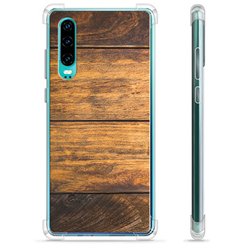 Huawei P30 Hybrid Case - Hout