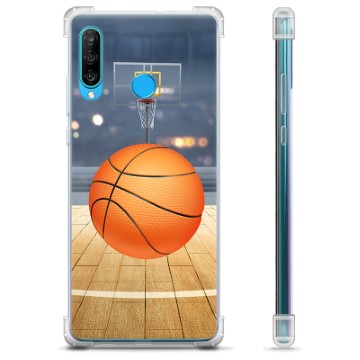 Huawei P30 Lite Hybrid Case - Basketbal