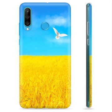 Huawei P30 Lite TPU Hoesje OekraÃ¯ne - Tarweveld