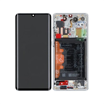 Huawei P30 Pro New Edition LCD Display (Service pack) 02353SBC - Zilver