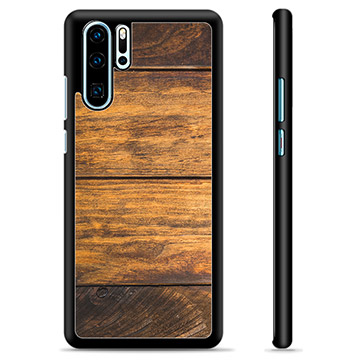 Huawei P30 Pro Beschermhoes - Hout