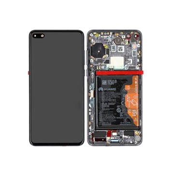 Huawei P40 LCD Display (Service pack) 02353MFA - Zwart