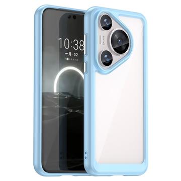 Huawei Pura 70 Pro Anti-Shock Hybride Hoesje - Blauw