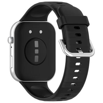 Huawei Watch Fit 3 zachte siliconen band - zwart