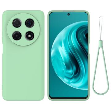 Huawei nova 12i Liquid Siliconen Hoesje - Groen