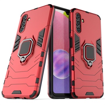 Samsung Galaxy A13 5G Hybrid Case met Ringhouder - Rood