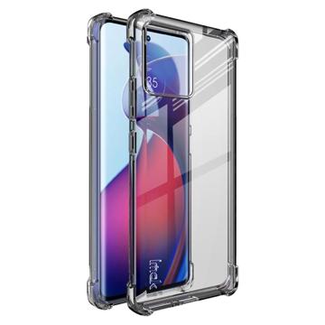 Imak Anti-Kras Motorola Moto S30 Pro/Edge 30 Fusion TPU Hoesje - Zwart / Doorzichtig