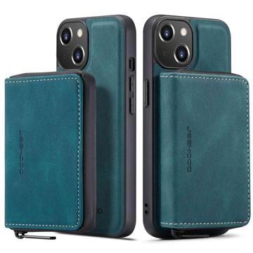 Jeehood Afneembaar 2-in-1 iPhone 14 Plus Hoesje met Portemonnee - Blauw