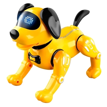 JJRC R19 Smart Robot Hond met Afstandsbediening voor Kinderen - Gelb / Zwart