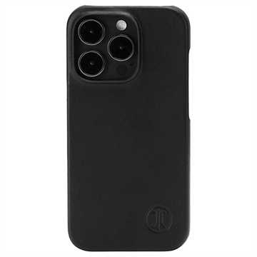 JT Berlin Kreuzberg iPhone 14 Pro Leren Cover - Zwart