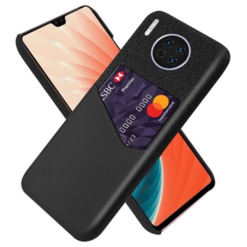 KSQ Huawei Mate 30 Case met Kaartvak - Zwart