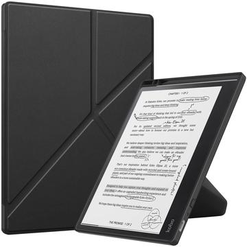 Kobo Elipsa 2E Origami standaard foliohoes - Zwart