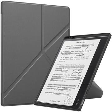 Kobo Elipsa 2E Origami standaard foliohoes - Grijs