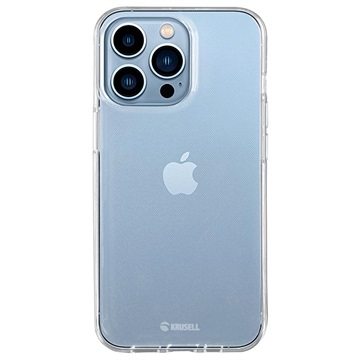 Krusell Essentials SoftCover iPhone 13 Pro Max TPU Hoesje - Doorzichtig