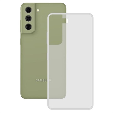 Ksix Flex Samsung Galaxy S21 FE 5G TPU Hoesje - Doorzichtig