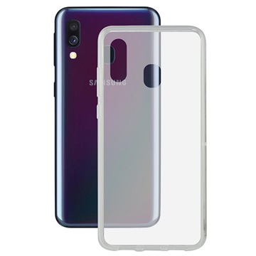 Ksix Flex Ultradun Samsung Galaxy A40 TPU Hoesje - Doorzichtig