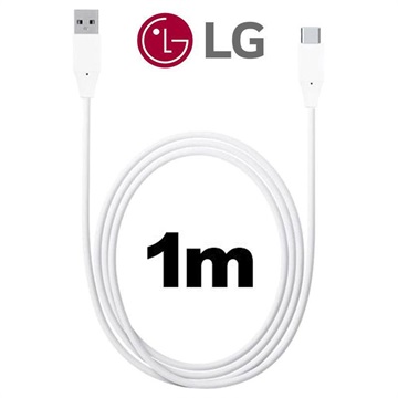 LG EAD63849204 USB 3.1 Type-C Kabel - 1m - Wit