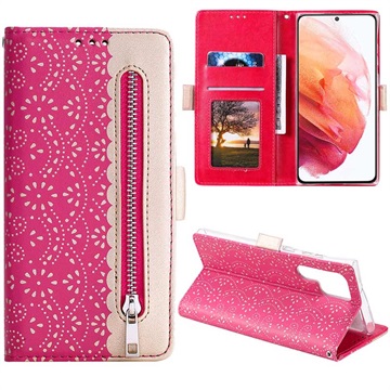 Kantpatroon Samsung Galaxy S22 Ultra 5G Wallet Case - Felroze