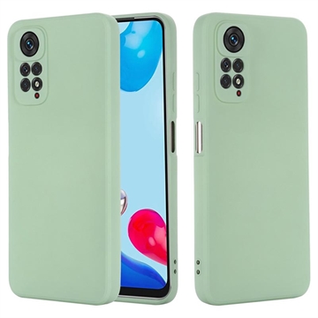 Xiaomi Redmi Note 11/11S Liquid Siliconen Hoesje - Groen