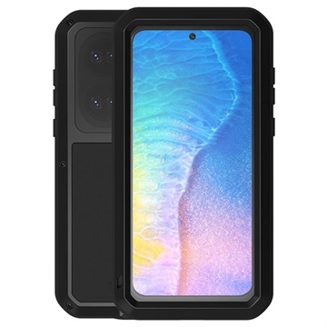 Love Mei Krachtige Huawei P50 Hybrid Case - Zwart