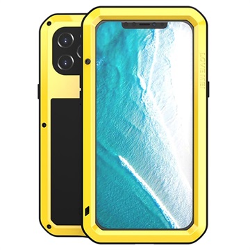 Love Mei Powerful iPhone 12 Pro Max Hybrid Case - Geel