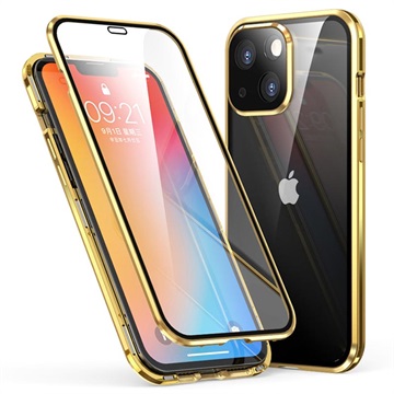 Luphie Magnetic iPhone 13 Mini Case - Goud