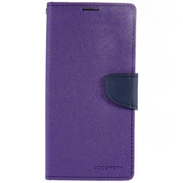 Mercury Goospery Fancy Diary Samsung Galaxy S23 Ultra 5G Portemonnee Hoesje - Paars