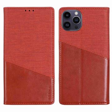 Muxma MX109 iPhone 14 Pro Wallet Case - Rood