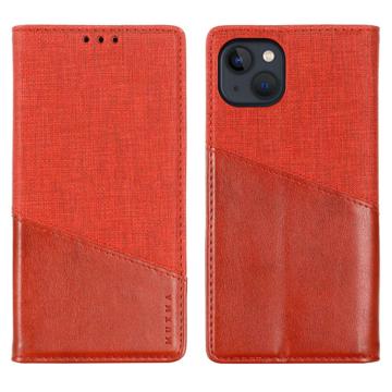 Muxma MX109 iPhone 14 Plus Wallet Case - Rood