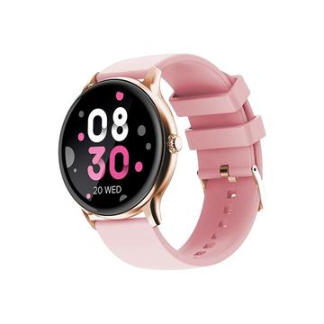 Maxlife MXSW-100 Smartwatch met hartslagmonitor & stappenteller - Roségoud