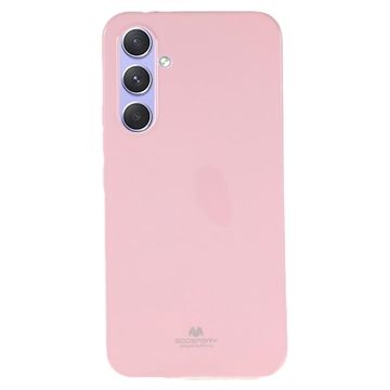 Mercury Goospery Glitter Samsung Galaxy A54 5G 5G TPU Hoesje - Roze