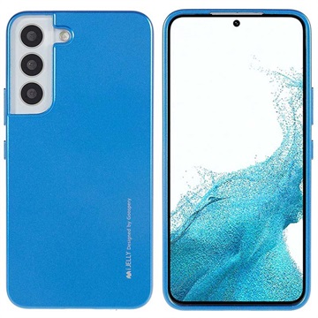 Mercury Goospery iJelly Samsung Galaxy S22+ 5G TPU Hoesje - Blauw