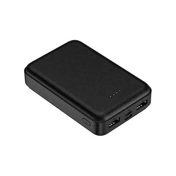 Mini-energiebank RP-038 - 2x USB, 12000mAh - Zwart