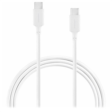 Momax Zero DC16 USB-C / USB-C Kabel - 1m - Wit