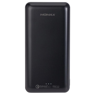 Momax iPower Minimal PD3 USB-C Powerbank - 20000mAh - 18W - Zwart