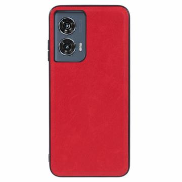 Motorola Edge 50 Fusion Gecoate Hybride Hoesje - Rood