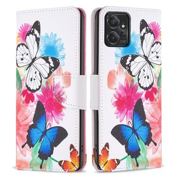 Motorola Moto G Power (2024) Wonder Series Portemonnee Hoesje - Vlinders