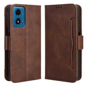 Motorola Moto G24 Power/G04 Cardholder Series Portemonnee Hoesje - Bruin