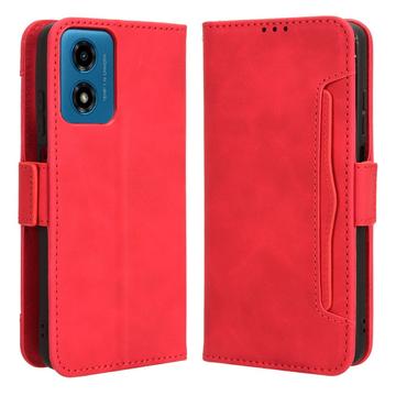 Motorola Moto G24 Power/G04 Cardholder Series Portemonnee Hoesje - Rood