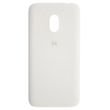 Motorola Moto G4 Play Back Cover - Wit