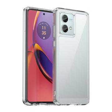 Motorola Moto G84 Anti-Shock Hybride Hoesje - Doorzichtig