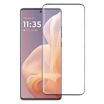 Motorola Moto G85 Full Cover Glazen Screenprotector - Zwarte Rand