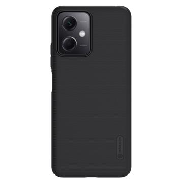 Nillkin Super Frosted Shield Xiaomi Redmi Note 12 Hoesje - Zwart