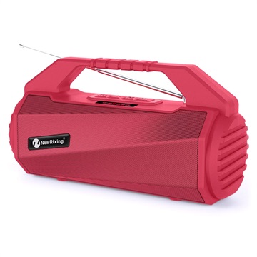 NewRixing NR4025 Bluetooth Buitenspeaker - Rood