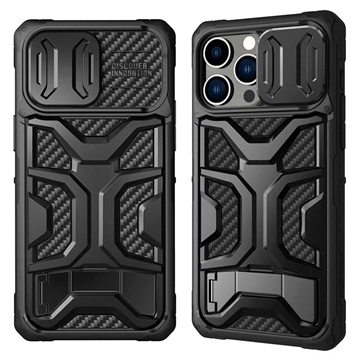 Nillkin Adventurer iPhone 14 Pro Max Hybride Hoesje - Zwart