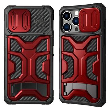 Nillkin Adventurer iPhone 14 Pro Max Hybride Hoesje - Rood