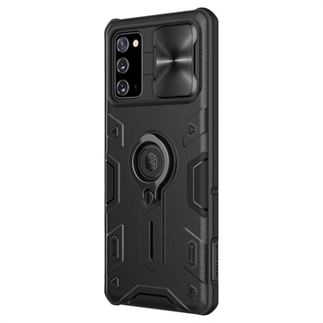 Nillkin CamShield Armor Samsung Galaxy Note20 Hybrid Case - Zwart