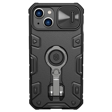 Nillkin CamShield Armor Pro iPhone 14 Hybride Hoesje - Zwart