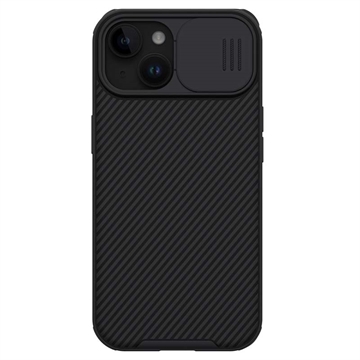 iPhone 15 Nillkin CamShield Pro Hybride Hoesje - Zwart