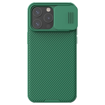 iPhone 15 Pro Nillkin CamShield Pro Hybride Hoesje - Groen